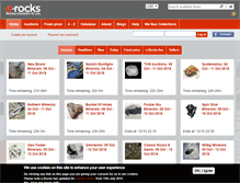 Tablet Screenshot of e-rocks.com
